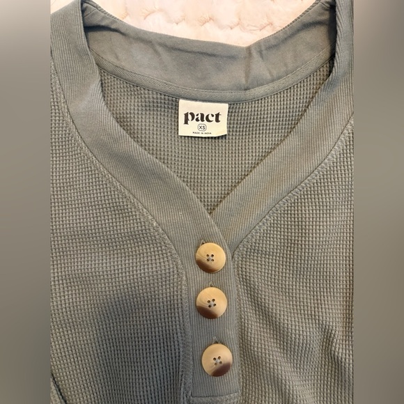 NWOT Pact Organic Waffle Set - Picture 5 of 5